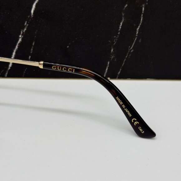 NEW GUCCI GG0199S 001 BLACK/GRAY MEN SUNGLASSES GUCCI - Picture 8 of 9